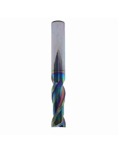 10mm, 30x10x75, Z2, Freza kietmetalinė aliuminiui su DLC, Carbiden