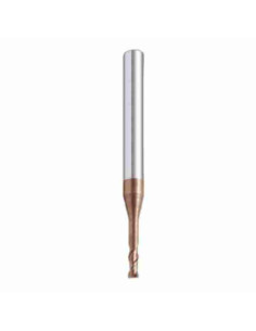 2mm 6/20x4x50, Z2 Freza kietm. TISIN nerūdijančiam  plienui