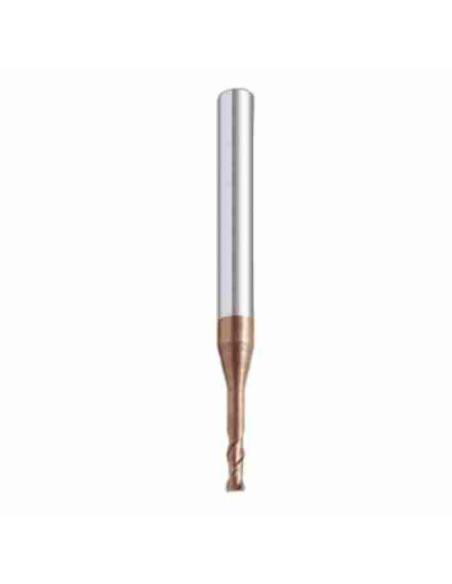 3mm 9/12x4x50, Z2 Freza kietm. TISIN nerūdijančiam  plienui
