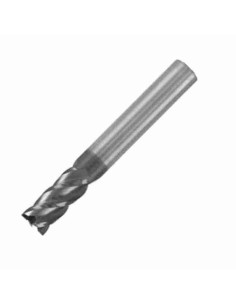 16mm Kietmetalio freza su padengimu nerudijančiam plienui, Z4