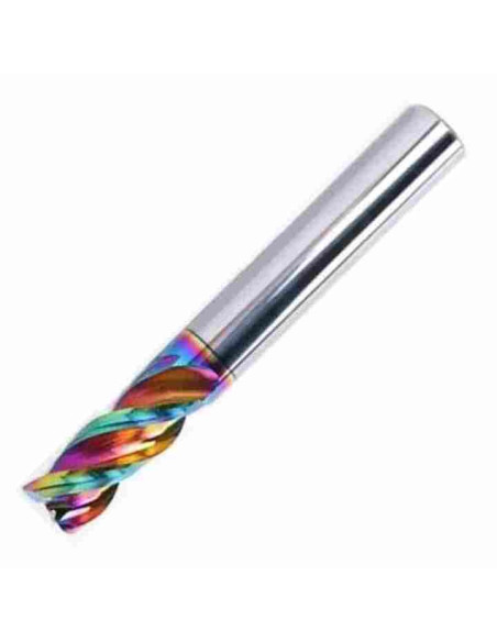 3mm 9x4x50, Z-3, Freza kietmetalinė, padengta DLC danga, aliuminiui, CARBIDEN