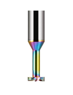 8x2/12x8x60, Z4, T formos freza kietmetalinė aliuminiui, DLC, Carbide