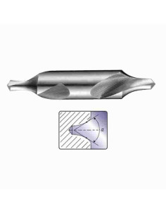 2x5x6.3x40mm, Centruotė, HSS, Forma R, Kairinis, YG-1, D1373020
