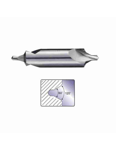 1.6mm, 6.3 2.2 45, Centruotė, klasikinė, standartinė, HSS, Forma B, YG-1, D1313016