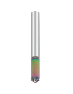 90° 10mm, D2.5, 3.75x10x72, Z5, DLC, Briaunų freza. CARBIDEN