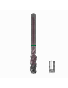 M2.3x0.4, Sriegiklis aklai, HSS-PM, Combo, VAP, YG-1