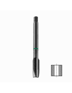 M3.5x0.6, Sriegiklis kiaurai kiaurymei HSS-PM, Combo, su VAP danga, YG-1, TQ428226