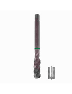M14x2, Sriegiklis aklai kiaurymei HSSE, Combo, VAP, YG-1, TB744546