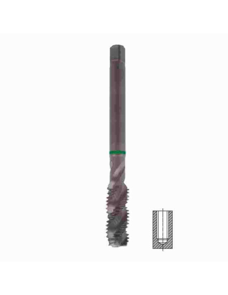 M14x2, Sriegiklis aklai kiaurymei HSSE, Combo, VAP, YG-1, TB744546