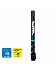 M6x1.0 Sriegiklis aklai kiaurymei nerudijančiam plienui HSSE, Yamawa