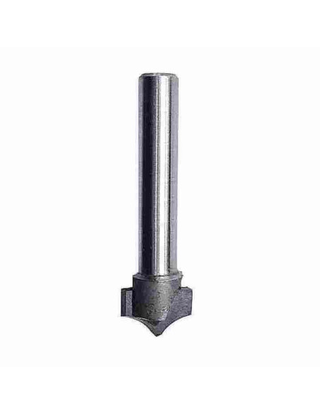 10mm R6 6x50, Z2 Freza medžiui su vidiniu radiusu