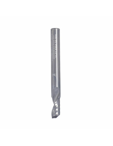 3mm, 12x6x60, Z-1, UC, VHM, RPs, Kietmetalio spiralinė freza plastikui