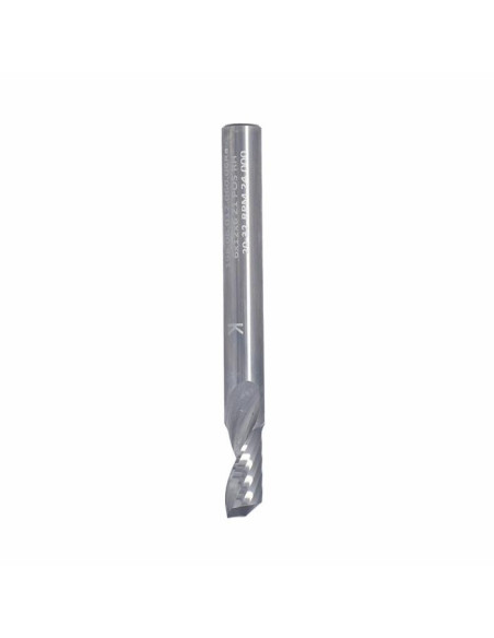 3mm, 12x6x60, Z-1, UC, VHM, RPs, Kietmetalio spiralinė freza plastikui