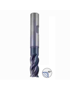 20mm,  (F-0,5)  x 26 (50 x 19)  x 20w x 104, Z4, freza, V7, TiAlN, YG