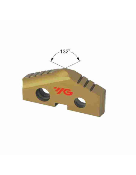 9,80mm, grąžto plokštelė VHM (K10), TiN, YG-1, S1655098