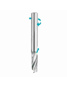 5mm, 12x6x50, Z1, Freza kietmetalinė, aliuminiui, Belin-Y