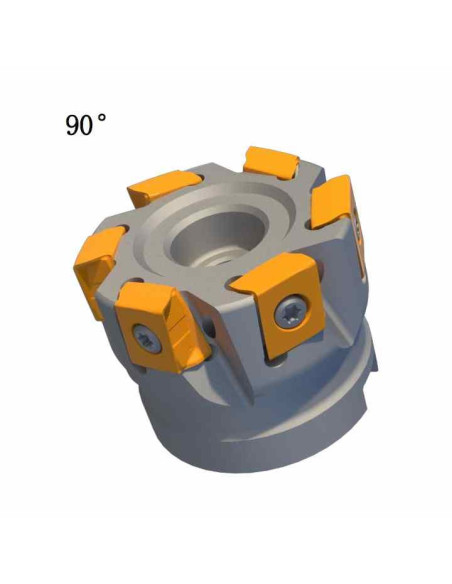 63mm, 90° FM904-A22-63-6-LN13, Z6, Freza su plokštelėmis