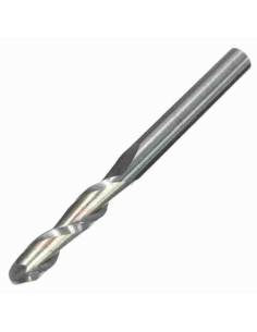 R1.5, 3mm, 17x6x50, Z-2, DJTOL, Kietmetalio radiusinė freza medienai