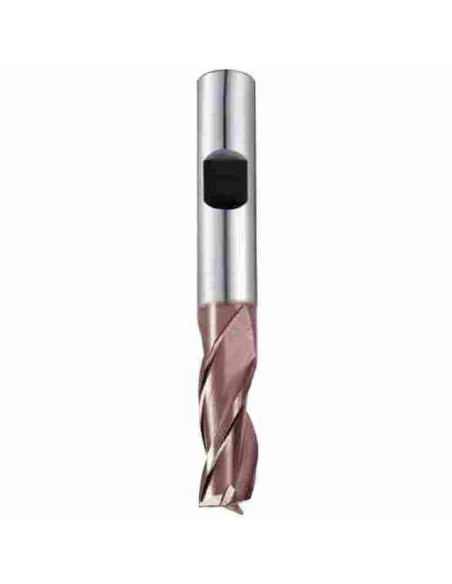 9.5x19x10x69, Freza, Z3 HSS-Co8, TiAlN, DIN844, GB573095