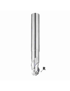 6(3,00)x6x9(12)x75mm, Freza, Aliuminiui, E5908060