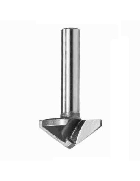 150°, 22mm, 4x12.7x50, Z2, V formos, Freza kietmetalinė  medienai