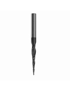 R-0.75x30.5xD6x75, Konusinė freza su radiusu, medienos frezavimui