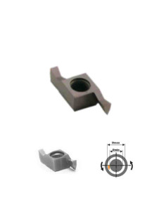1mm x 2,50, GEFL1010-D-L2.5 MPS30, Griovelio tekinimo plokštelė