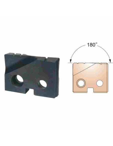 22,23mm, grąžto plokštelė Super Kobalt (T15) 180 laipsnių, TiAlN, YG-1, S2115056