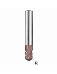 8mm, R-4, 9x8x59, Z-4, Freza kietmetalio TiAlN, G9634080