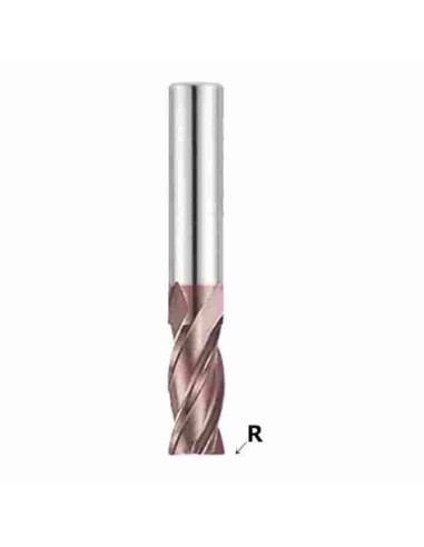 5mm, R-0,30, 10x6x50, Z4, Freza kietmetalio TiAlN, G9B84911