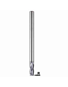 16(0,5)x16x32(150)x150, Z4, 4G, YG1, Freza kietmetalinė radiusiniu ka