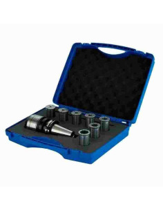 SK50, DIN69871, Precision milling chuck set. 5 collets, Eroglu