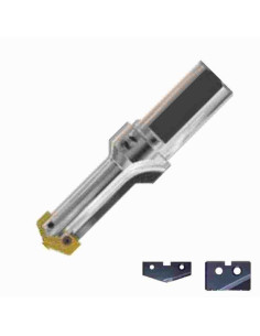 18.0 ~ 24.0mm, YG-1, grąžtas su keičiama plokštele, W - 25mm, KSA180240129