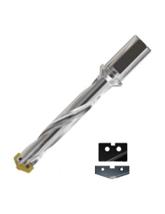 36.0 ~ 47.0mm, YG-1, grąžtas su keičiama plokštele, W - 40mm, KSC360470288A