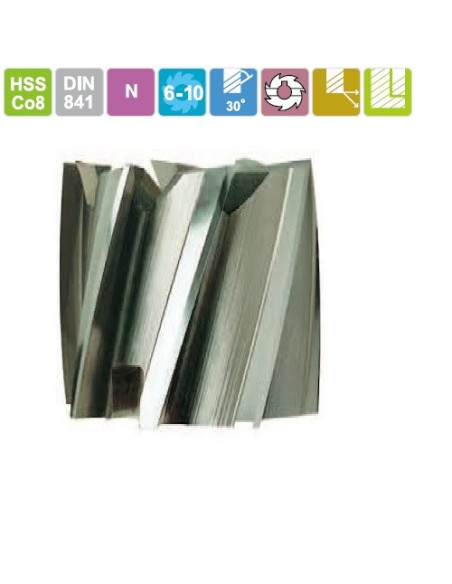 60mmX60X27, Freza HSSCo8, YG-1